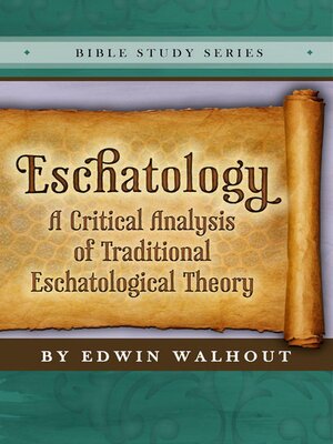cover image of Eschatology